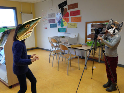 Un matin à l’école… #image numérique #école